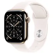Apple Watch S11 Titan Gold Cellular 46Mm Sportband blassrosa M/L  Mfd64Zr/A 195950629583