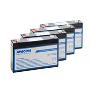 Avacom zestaw baterii do renowacji Rbc34 4 szt  Ava-Rbc34-Kit 8591849052456