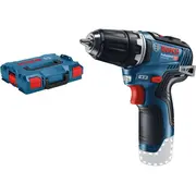 Bosch Powertools Akku-Bohrschrauber Gsr 12V-35 solo Professional, 12Volt Blau/Black, ohne Akku und Ladegerät, L-Boxx  06019H8001 3165140953702