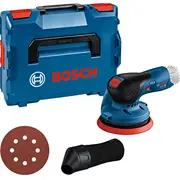Bosch Powertools Akku-Exzenterschleifer Gex 12V-125 Professional solo, 12Volt Blau/Black, ohne Akku und Ladegerät, L-Boxx  0601372100 4059952539461