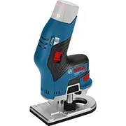 Bosch Powertools Akku-Kantenfräse Gkf 12V-8 Professional solo, 12Volt Blau/Black, ohne Akku und Ladegerät  06016B0002 3165140909792