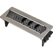 Brennenstuhl Tischsteckdosenleiste  Indesk Power 3X 2Xusb 1396200113 4007123656660 85444290