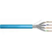 Kabel teleinformatyczny instalacyjny kat.6A, U/Ftp, Dca, drut, Awg 23/1, Lsoh, 100M ofoliowany Blue  Dk-1624-A-Vh-1 4016032344131 Akassks60000044