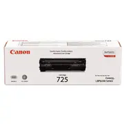Toner Canon 725 Bk  black 1600 Seiten 3484B002 4960999665115 84439990