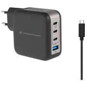 Conceptronic Ladegerät 4Port Gan 3Xusb-C/1Xa100Wpd3.0/Pps sw  Althea18B 4015867236536 85044083