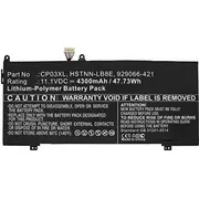 Coreparts Klēpjdatora akumulators Hp 55,86Wh  Laptop Battery for 5706998951359