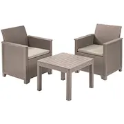 Dārza mēbeļu komplekts Elodie Balcony Set ar galdiņu Classic bēšs  29209482587 8711245147857