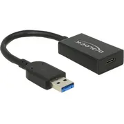 Delock Konverter Usb 3.1 Typ A - C St/Bu Black  65698 4043619656981 85366990