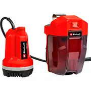 Einhell Power X-Change Akku-Klarwasserpumpe Ge-Pp 18 Rb Li-Solo, 18Volt, Tauch- / Druckpumpe Rot/Black, ohne Akku und Ladegerät  4170429 4006825651270