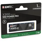 Emtec Ssd M.2 Nvme Pcie 3.0 X300 1Tb Intern retail  Ecssd1Tx300 3126170170781 84717098