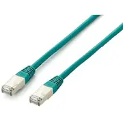 Equip Patchkabel Cat6A Plat.s/Ftp 2Xrj45 20.00M  grün Lszh Polybeutel 605649 4015867152614 85444210