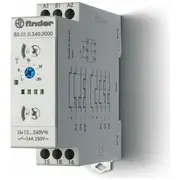Finder Laika relejs 1P 16A 24 - 240V Ac / Dc 0,05S 10Dienas Ai, Di, Gi, Sw,Be, Ce, De, Wd 83.01.0.240.0000  8012823327952
