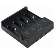 gembird Ni-Mh  Li-Ion ātrā lādētāja, Black Bc-Usb-02 8716309121064 85299030