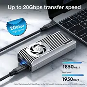 Graugear G-M206-20G-F M.2 Nvme Ssd Gehäuse - Usb-C 3.2 Gen2X2, 20 Gbit/S  Zuwe-582 4260746551013