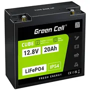 Green Cell Cube akumulator Lifepo4 20Ah 12.8V 256Wh Litowo-Żelazowo-Fosforanowy do Traktorka, Kosiarki, Pojazdów elektrycznych  Lfpgc12V20Ah 5904326374874 55568