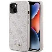 Guess Pu 4G Metal Logo Case Aizsargapvalks Priekš Apple iPhone 15 Pro  Guhcp15Lg4Gfpi 3666339171803