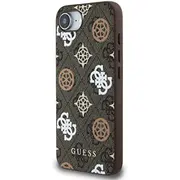 Guess Pu 4G Peony Magsafe Case Aizsargapvalks priekš Apple iPhone 16E  Guhmpse4P4Pwpw 3666339453305