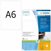 Herma Adressetiketten Premium A6 weiß 105X148 mm 800St.  8689 4008705086899 48219010