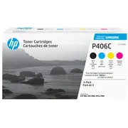 Toner Samsung Clt-P406C Komplekts Cmyk Oriģināls Su375A  0191628445851