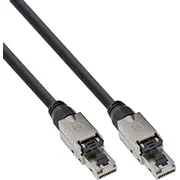 Inline savienojošais kabelis, U/Utp, Cat.6A, bez halogēniem, Awg23 vara, black, 40M  77840S 4043718299799