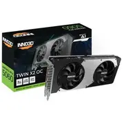 Inno3D N50602-08D7X-195071N Rtx 5060 Twin X2 Oc, Atx, 8Gb, Gddr7, 128-Bit, 3840 Sp, 448 Gb/S, 550W  8886307702517