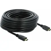 Kabelis Delock Hdmi - 20M Black 85286  4043619852864