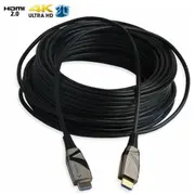 Techly Hdmi - optiskais kabelis 4K 30M Black 103991  8051128103991