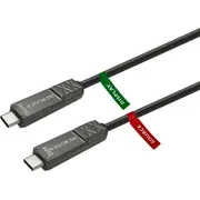Usb kabelis Vivolink Usb-C - 12.5 m Black uz 12.5M  to Cable 5715063158173