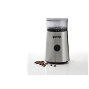 Kafijas automāts Gorenje  Coffee grinder Smk150E 150 W, beans capacity 60 g, Lid safety switch, Stainless steel 3838782069109