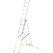 Kāpnes kombinējamās Hobbylot / alumīnija 2X81X9 pakāpieni  031420507 4007126025487