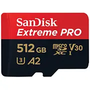 Karta Sandisk Extreme Pro Microsdxc 512 Gb Class 10 Uhs-I/U3 A2 V30 Sdsqxcd-512G-Gn6Ma  0619659188566