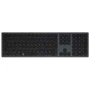 Keysonic Full-Size Aluminium Tas, anthr/BK, Ksk-8023BtrfDe  60939 4250078172680 84716060