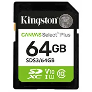 Kingston Technology Canvas Select Plus Gen3 Atmiņas karte 64Gb  Sds3/64Gb 740617348255