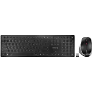 Klaviatūra un pele Cherry Dw 9500 Slim klaviatūra Komplektā Rf bezvadu ar Bluetooth Qwerty angļu Black, Grey  Jd-9500Eu-2 4025112091926