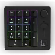 Tastatūra Triton Glorious Gmmk bezvadu ar ciparu bloku - Fox slēdži, black  Glo-Gmmk-Np-Fox-B 810069972046