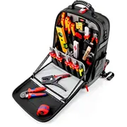 Knipex Werkzeugrucksack Modular X18 Elektro Black, 22-Teiliges Sortiment  00 21 50 E 4003773089063