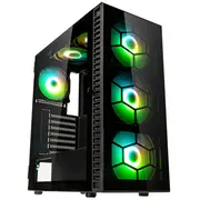 Kolink Observatory Hf Plus Glass Argb Midi-Tower - Black  Gekl-152 5999094006454 Gb