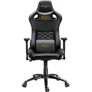 Biroja krēsls Canyon Nightfall Gс-7 Spēļu Pu āda Auksti veidota putu pildījums Metāla rāmis Top gun mehānisms 90-160 grādu 3D roku balsti 4. klases gāzes pacēlājs  Cnd-Sgch7 5291485006617
