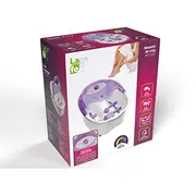 Lafe pēdu vanna White-Purple  Lafmas45201 5907512855966 Agdm-Mas-Lae-001