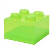 Lego Brick 4 40090806 jasnozielony przezroczysty  5711938249960 Dzi-Pokdzi-Dek-Lgo-309