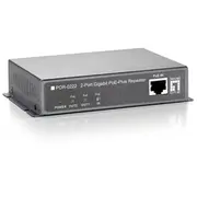Levelone PoeRepeater Cascadable 3Xge Poe  Gray Por-0222 4015867185629