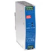 Levelone Industrie Netzteil 48Vdc/ 75WDin-Schiene  silber Pow-4822 4015867236598 85044083