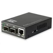Levelone Switch  1Xge/2X Sfp Media Konverter Plastik Gvt-2011 4015867202517 85176200