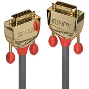 Lindy Dvi-D Dual Link Kabel Gold Line 0.5M  36200 4002888362009 85444290