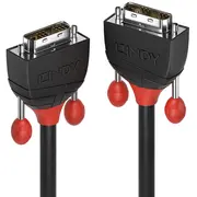 Lindy Dvi-D Single Link Kabel Black Line 10M  36259 4002888362597 85444290