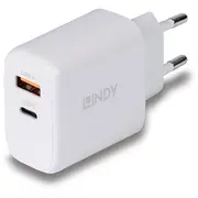 Lindy Usb Ladegerät Typ AC Gan Charger 65W, weiß  73428 4002888734288 85044083