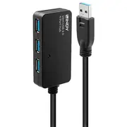 Usb centrmezgls Lindy 4X Usb-A 3.0 43159  4002888431590