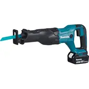 Makita Akku-Reciprosäge Djr186Rt, 18 Volt Blau/Black, Li-Ionen Akku 5,0Ah  Djr186Rt 0088381817981