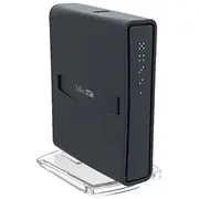Mikrotik hAP ac lite torņa maršrutētājs Black ar barošanu pār Ethernet Poe  Rb952Ui-5Ac2Nd-Tc 4752224003225 Roumkrrou0006