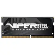 Atmiņa portatīvajam datoram Patriot Viper Steel, Sodimm, Ddr4, 8 Gb, 3200 Mhz, Cl18 Pvs48G320C8S  814914029640